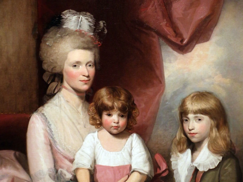1755-Gilbert Charles Stuart - Ritratto di famiglia